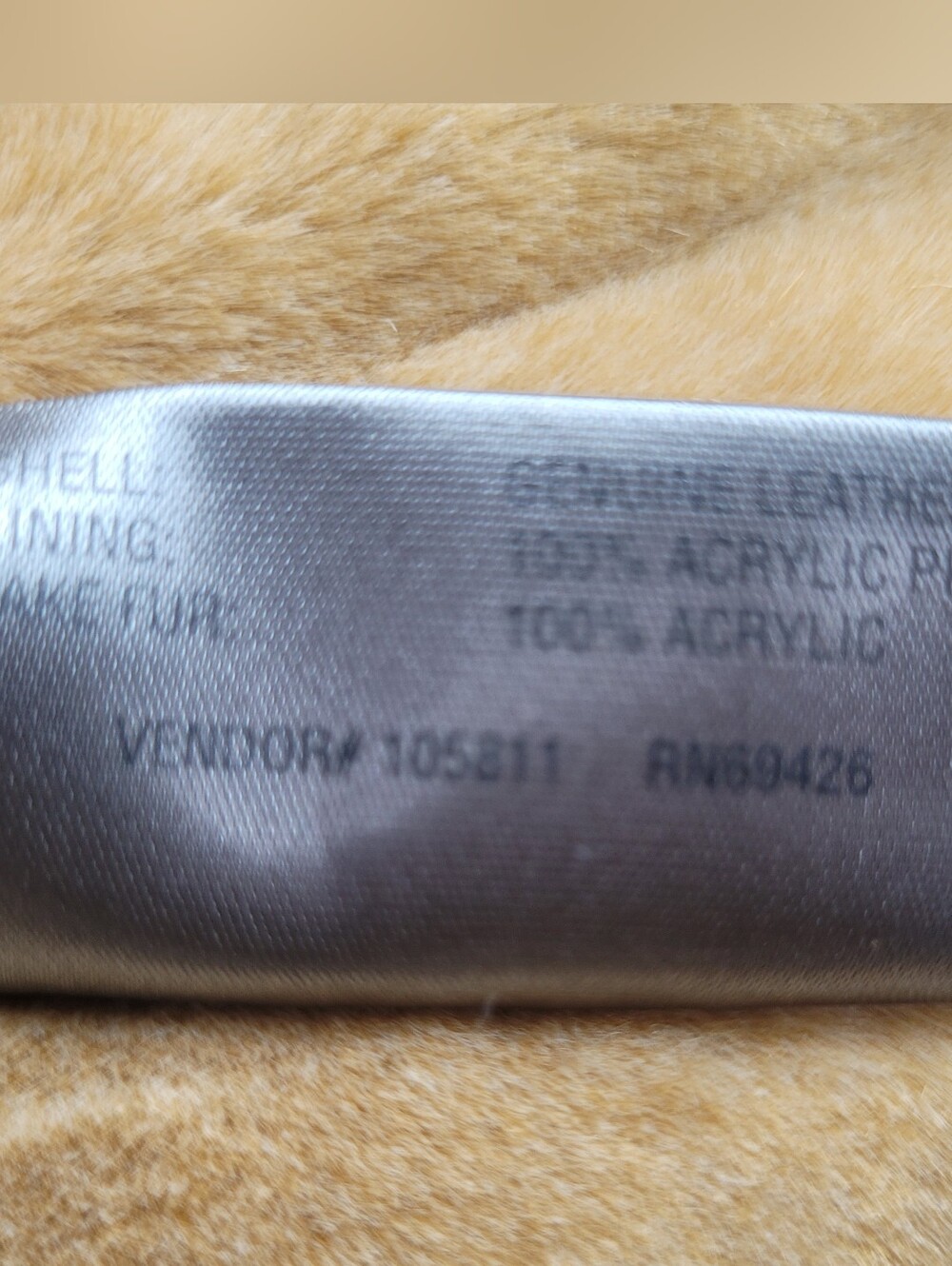 Rare Vintage Wilson Leather Genuine Leather Faux Fur Coat Boho W/Hood Size S - Picture 8 of 15